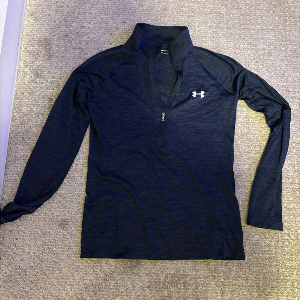 Under Armour Dark Blue HeatGear Top